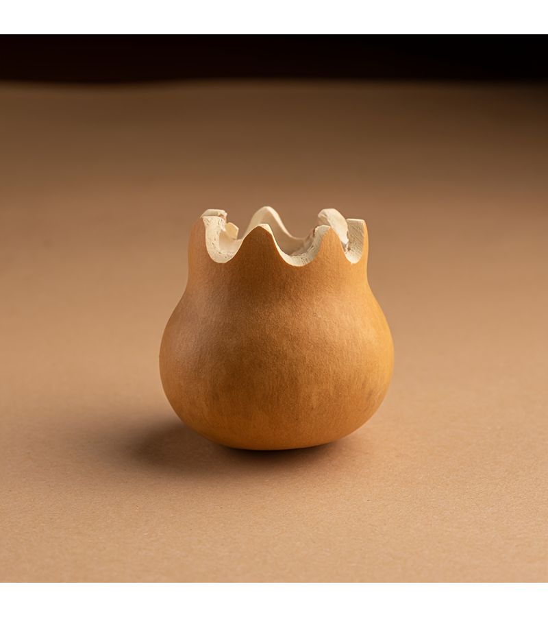 Natural Handmade Five Sided Gourd Car Hanging Ornament - Image 5