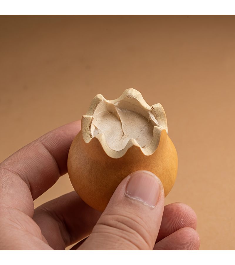 Natural Handmade Five Sided Gourd Car Hanging Ornament - Image 3