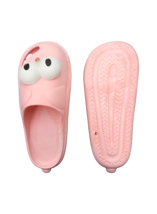Lightweight ladies' slippers, made of PVC, soft and comfortable, pink - Image 5