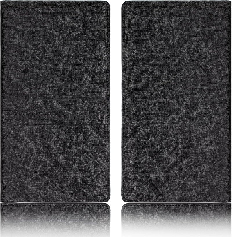 TOURSUIT Car Registration and Insurance Card Holder - Cross Black - Image 3