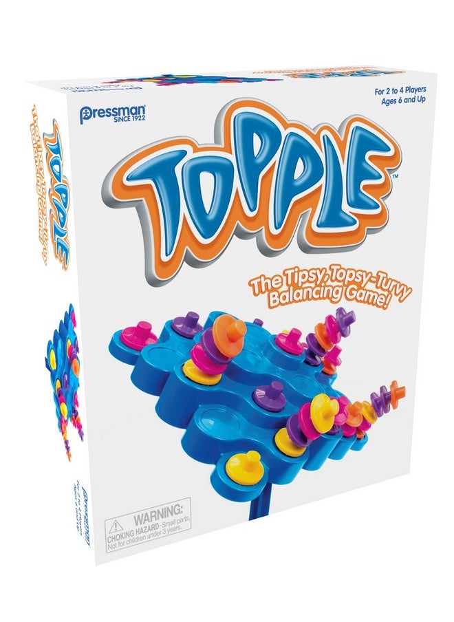Pressman Pressman Toy - Original Topple Board Game Brown  - Image 1