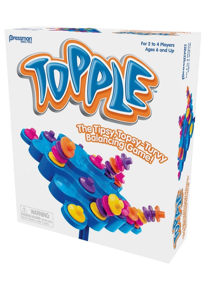 Pressman Pressman Toy - Original Topple Board Game Brown  - Image 5