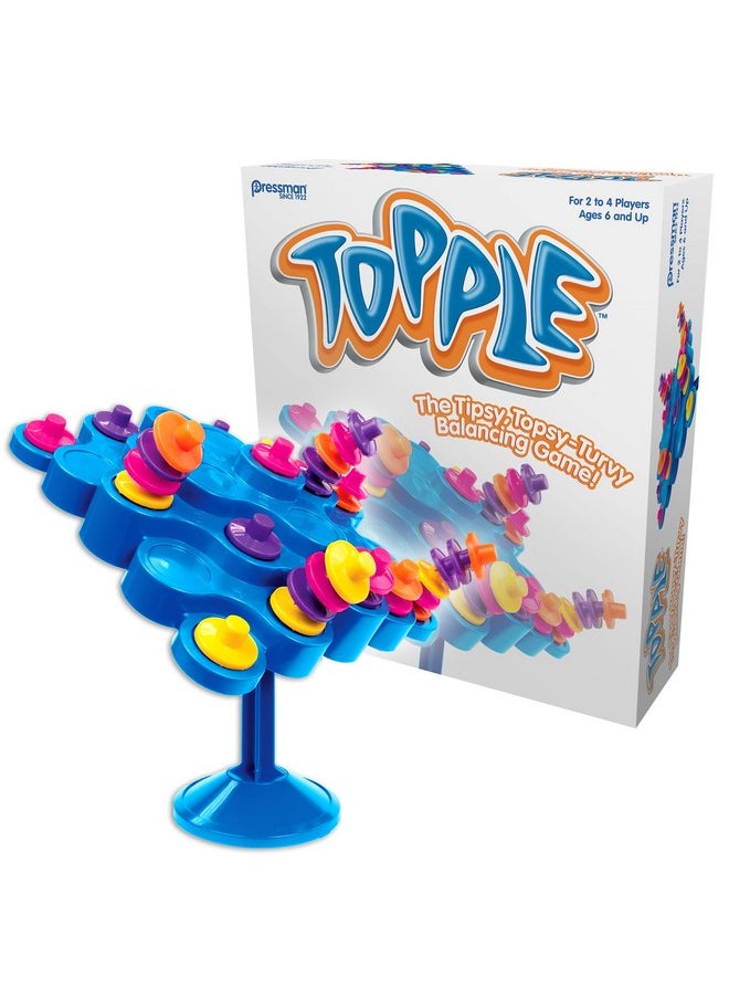 Pressman Pressman Toy - Original Topple Board Game Brown  - Image 2