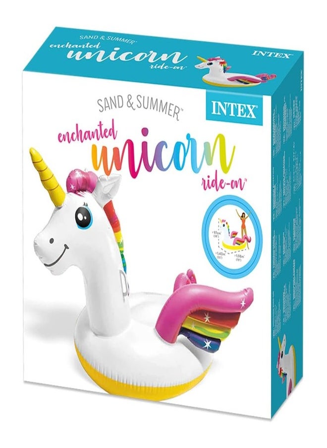 INTEX INTEX - UNICORN RIDE-ON Ages 3  - Image 1