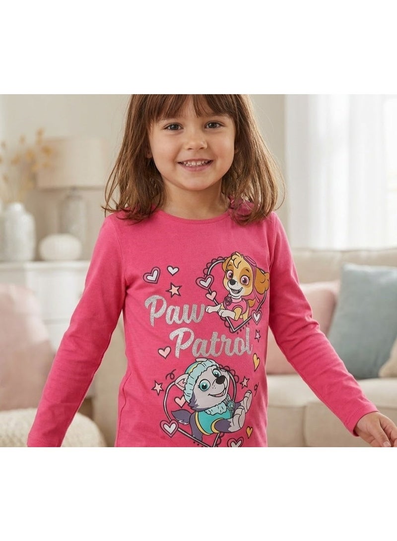 نيكلوديون باو باترول تي شيرت بأكمام طويلة لفتاة من باو باترول من القطن Kids TV100% - Image 2