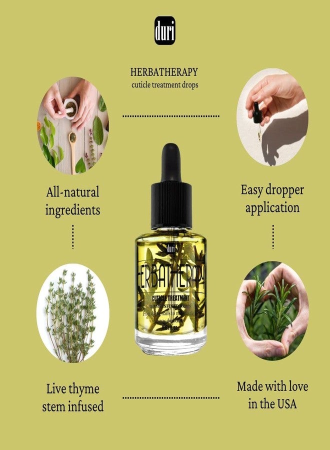 duri Rejuvacote 1 Nail Growth Base, Top Coat and Herbatherapy Cuticle Treatment Drops - Healthy Nails and Cuticles Combo, by Duri cosmetics - Image 4