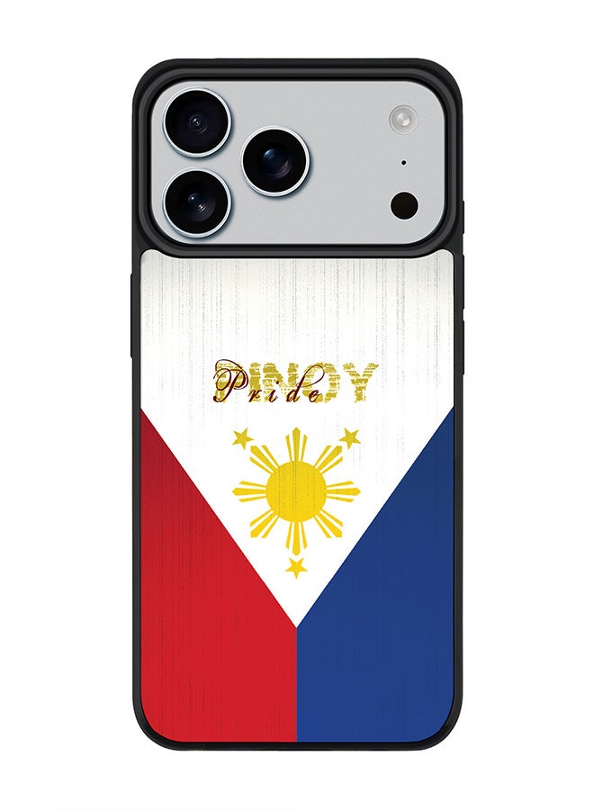 Stylizedd iPhone 17 Pro Max Case, [Compatible with MagSafe] Slim Magnetic cover Phone Case iPhone 17 Pro Max -Pinoy Pride - Image 1