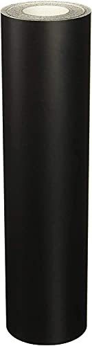 Turner Moore Edition Premium Black Removable Vinyl, 12" x 15 FT Roll Self-Adhesive Black Temporary Vinyl for Walls, Crafts, Indoor Home Décor, Cricut, Silhouette, Repositionable Matte Black Vinyl by Turner Moore Edition - Image 2