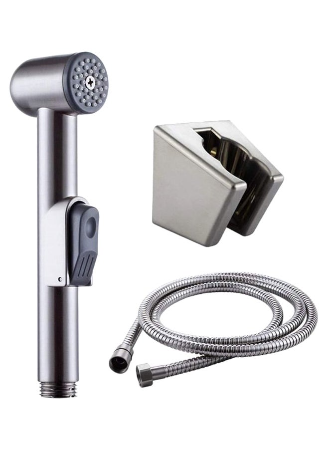 Loquat Toilet Handheld Bidet Sprayer Silver - Image 1