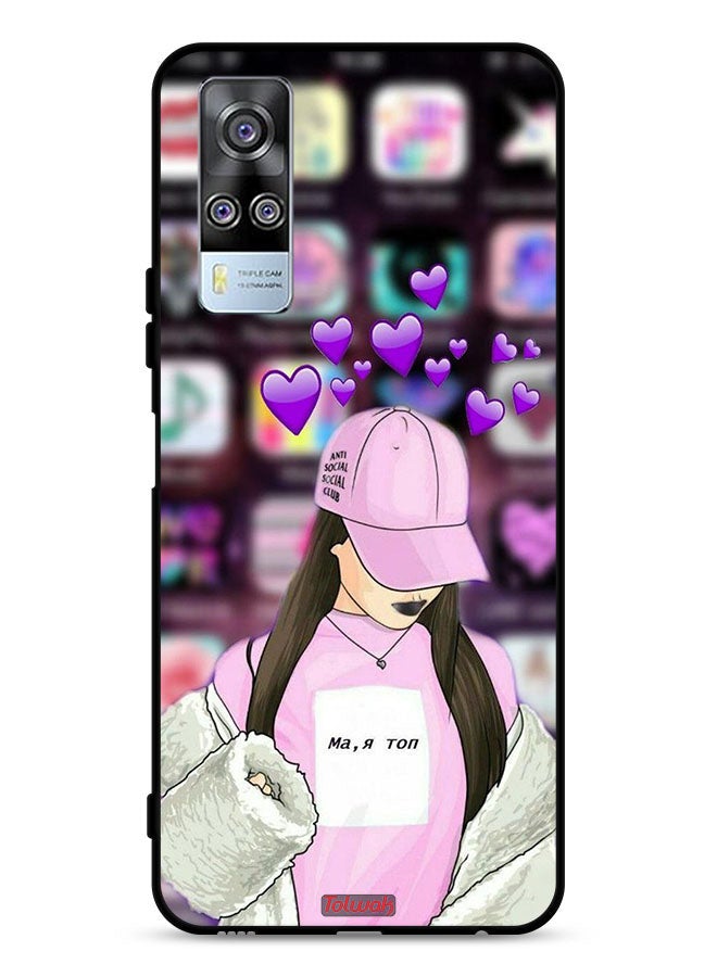 Tolwak vivo Y53s 4G Protective Case Cover Anti Social Club - Image 1