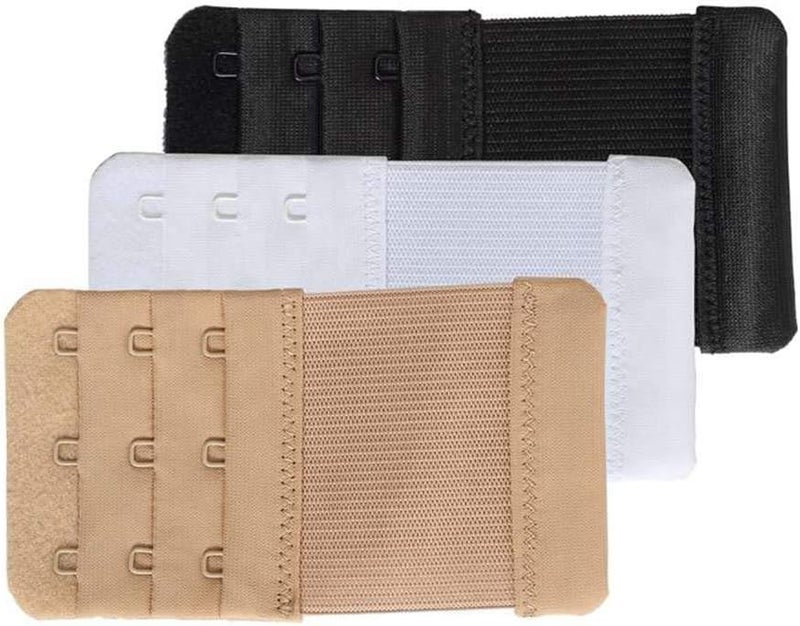SAMGU Store Women's Bra Extenders 2 Hook / 3 Hook / 4 Hook / 5 Hook / 6 Hook, Soft Stretchy Back Bra Extension Strap - Image 4