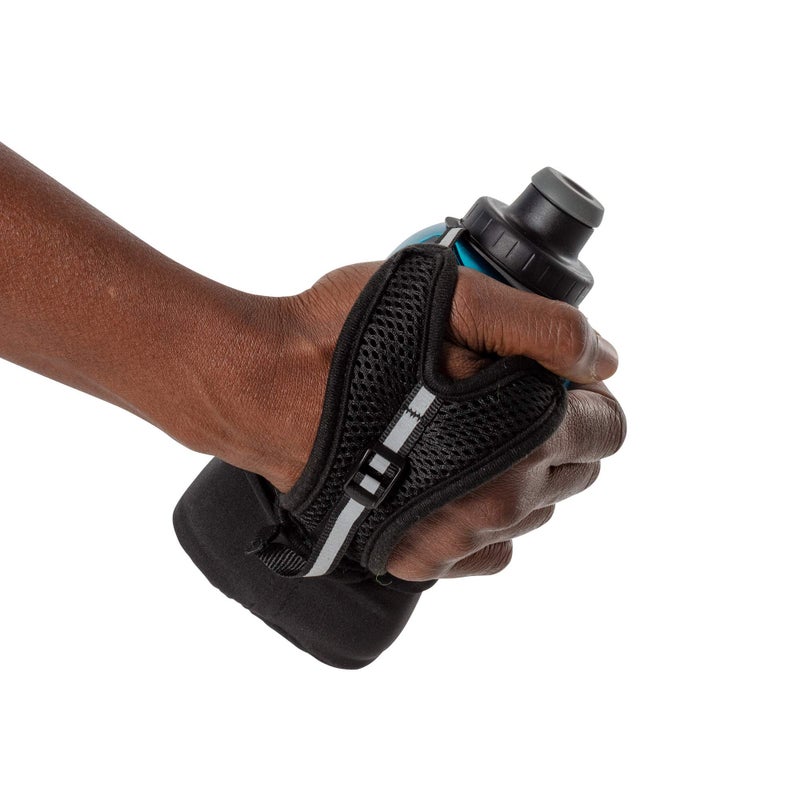 Nathan Running Handheld Water Bottle Adjustable No-Grip Quick Squeeze Lite Hand Strap. Reflective Hydration - Image 3