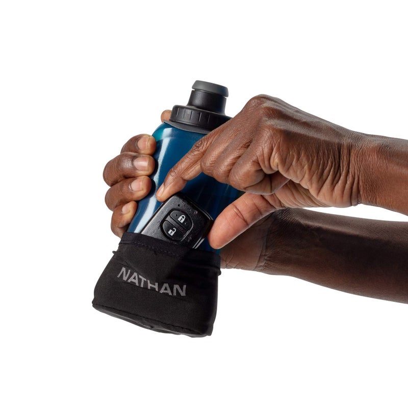 Nathan Running Handheld Water Bottle Adjustable No-Grip Quick Squeeze Lite Hand Strap. Reflective Hydration - Image 5