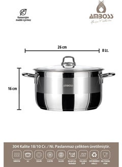 AMBOSS AMBOSS 18/10 Turkish stainless steel pot  - Image 5