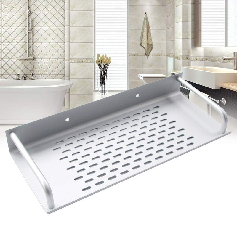 SBD 2 Pcs Stainless Steel Multi Purpose Bathroom Shelf Rack Organiser Chrome Finished 15x45 Inches Pack of 2 - Image 2