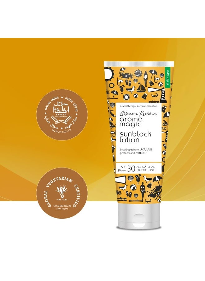 أروما لوشن واقي من الشمس ماجيك SPF 30 PA ++ غير لامع مع حماية واسعة الطيف من أشعة الشمس UVA/UVB |لجميع أنواع البشرة |50 مل  - Image 5