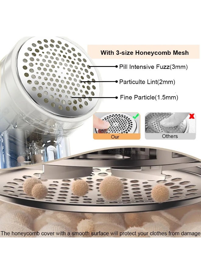 Lint Remover Professional Electric Lint Remover For Clothes USB Rechargeable Clothes Lint Shaver Machine Hair Ball Lint Trimmer - Image 5