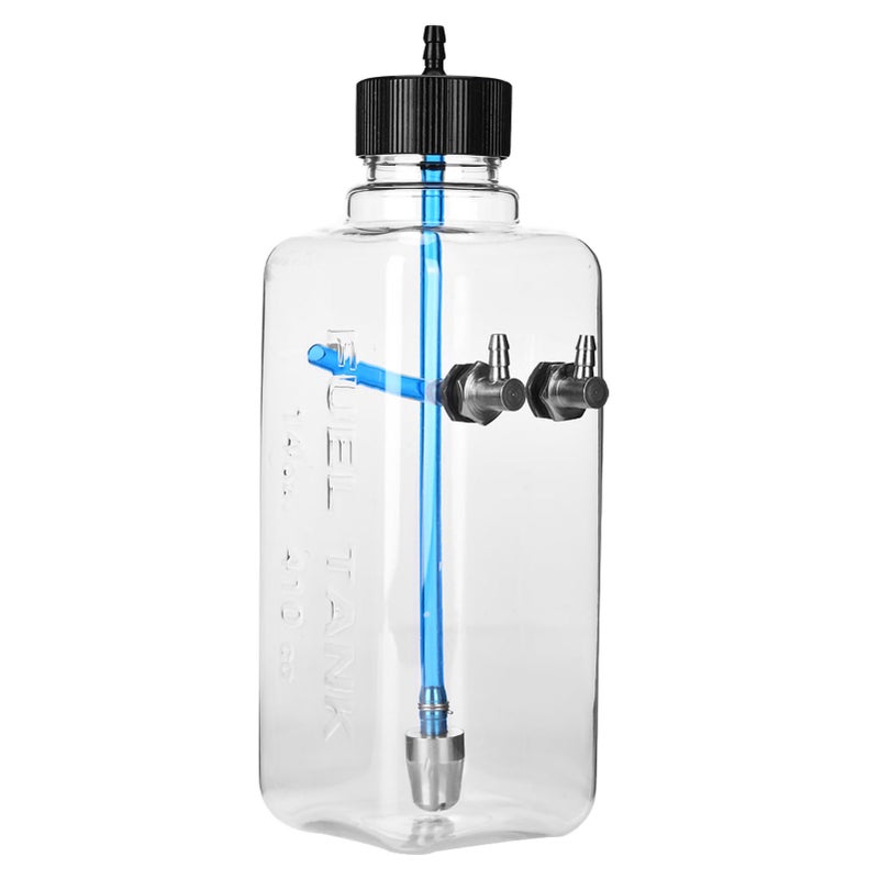 Remote Control Model Accessory Transparent Fuel Tank 410ml (for 30-40CC RC Airplane) - Image 1