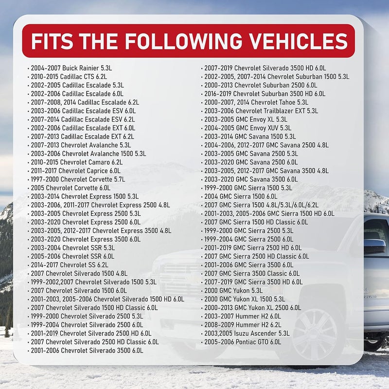 AA Ignition Replacement Oil Pan Gasket Set for Buick, Cadillac, Chevrolet, GMC, Hummer, Isuzu & Pontiac Vehicles - Image 5