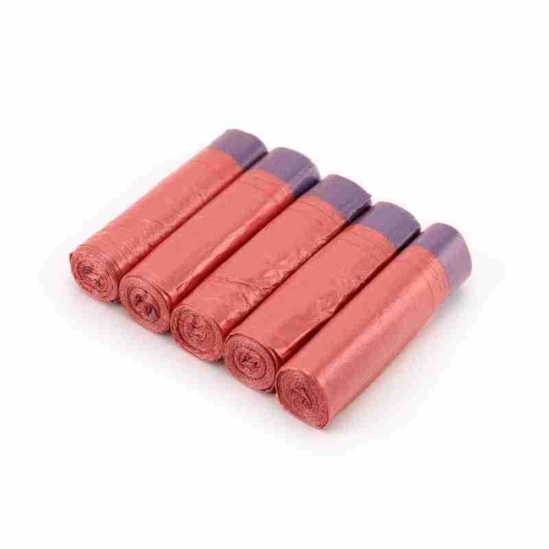 Household Garbage Bag Automatic Closing Environmentally Friendly Drawstring Garbage Bag Satchel Thickeneded Disposable Colorful Plastic Bag - Image 1