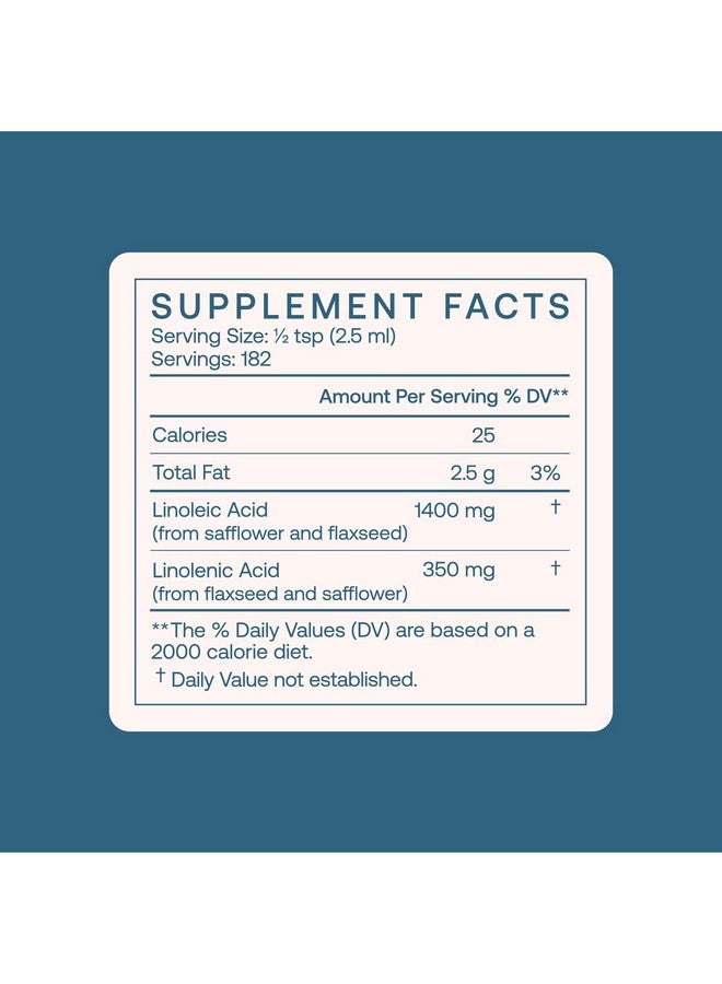 BodyBio Balance Oil - Vegan Omega 3 6 Supplement - Cold-Pressed Safflower & Flaxseed Oil - Supports Brain Function, Healthy Skin, and Mood - Image 4