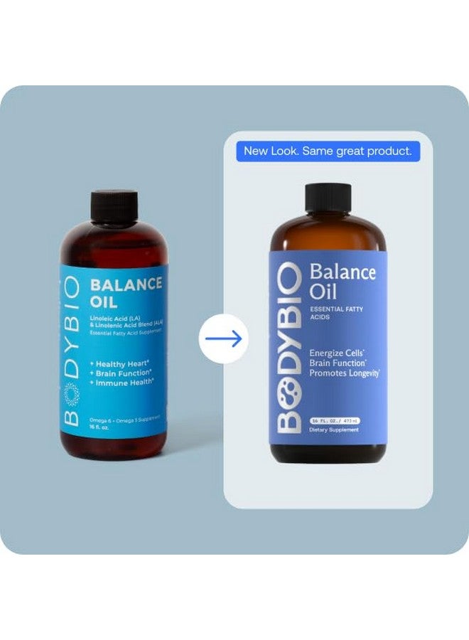 BodyBio Balance Oil - Vegan Omega 3 6 Supplement - Cold-Pressed Safflower & Flaxseed Oil - Supports Brain Function, Healthy Skin, and Mood - Image 5