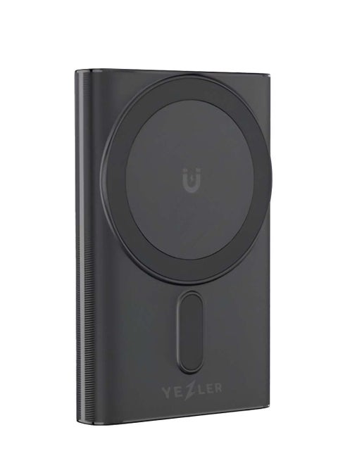 20000mAh MagSafe Power Bank - Strong Magnetic Alignment (Works with MagSafe) - 22.5W PD Fast Charging - Foldable Stand - Compatible iPhone 15/14/13/Android - Dual USB-C Ports - Portable Battery Pack