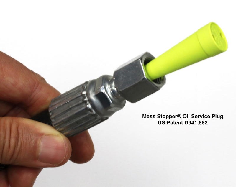 Mess Stopper Universal Oil Service Rubber Plugs and Caps Kit, 4 Medium, 4 Small Sizes, Round - Image 2