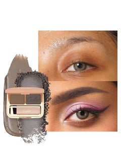 Waterproof Eyebrow Powder Kit with Brow Brush 2 in1 Long Lasting Instant Eyebrow Pomade & Powder Natural Makeup for Sparse Brows 3.2 g/0.11 oz, (Taupe）