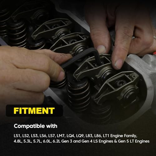 YEHERIT Genuine OE Quality LS7 Lifters Set of 16 with Guide Trays Compatible with LS1 LS2 LS3 LS6 LQ4 LQ9 LY5 LY6 LM7 48 53 57 60 62 12499225 17122490 - Image 3