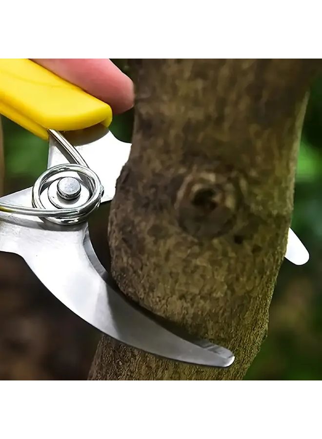 Green Professional Grafting Tool Stainless Steel Ergonomic Handle For Fruit Tree Vineyard Planting Pruning 1pc - Image 5