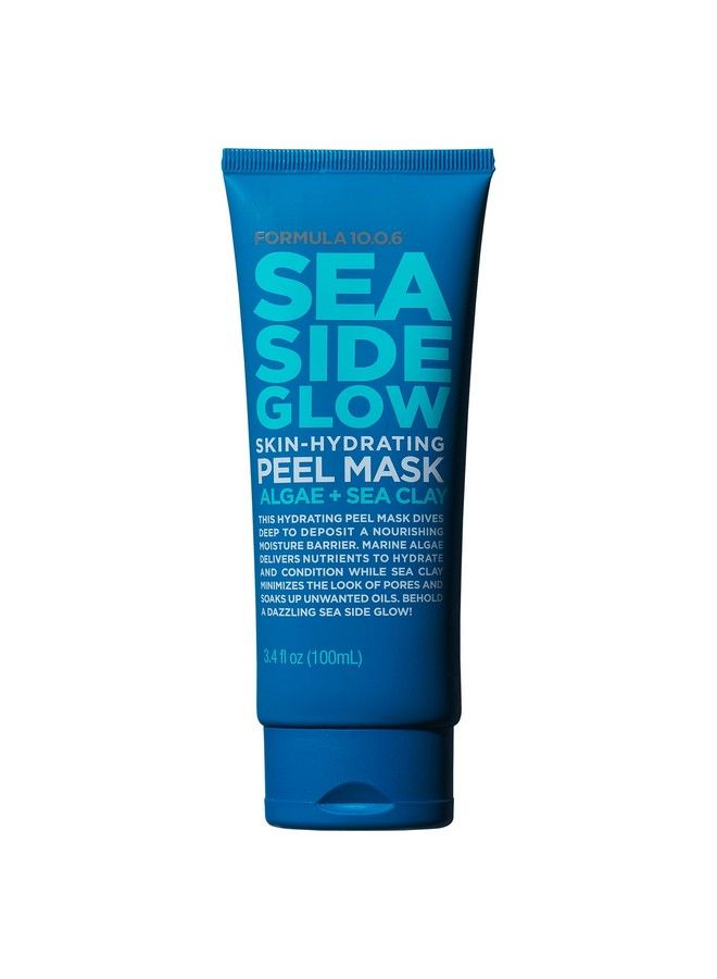 FORMULA 10.0.6 Sea Side Glow Skin Hydrating Peel Mask Peel Off Mask Conditions & Clears Clogged Pores Vegan Parabenfree Sulfatefree & Crueltyfree 3.4 Fl Oz - Image 3