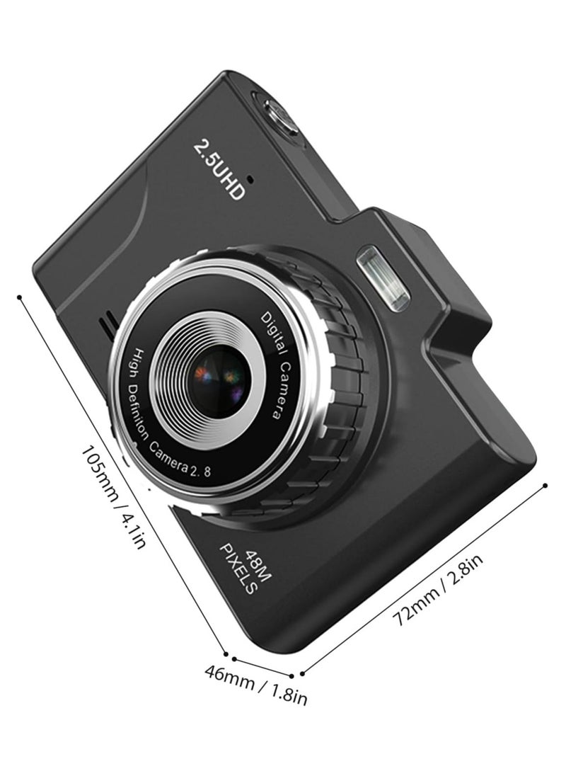 IqwiCam Digital Camera, Point and Shoot Camera with 64GB SD Card, Kids Camera with 16X Zoom, Face Detect, Smile Capture, Anti Shake  - Image 2