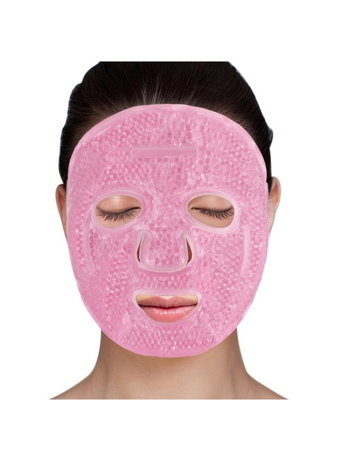 لوتفانسي كمادات ثلج للوجه من لوت فانسي، قناع ثلج للوجه قابل لإعادة الاستخدام، قناع عين بارد بحبيبات الجل، كمادات ساخنة وباردة للانتفاخ، روتين العناية بالوجه، التعافي بعد الجراحة، الصداع، العناية بالبشرة، العناية بعد الليزر - Image 1