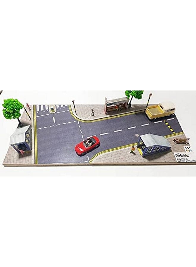 ذا سيتي بيلدر مجموعة صنع نماذج مداخل محطة الحافلات ومترو الأنفاق من CityBuilder بمقياس 1:43 (7 مم) O Gauge - Image 5