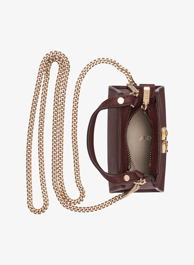 دكني فستر مايكرو حقيبة كروس بودي بمقبض علوي - Image 5