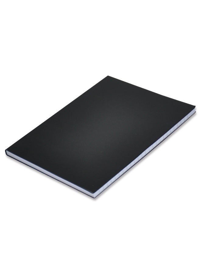 FIS PVC Cover Notebook, 9x7in, 2-Quires Black - FSNB9x72QPVCBK (5-Pieces)  - Image 3