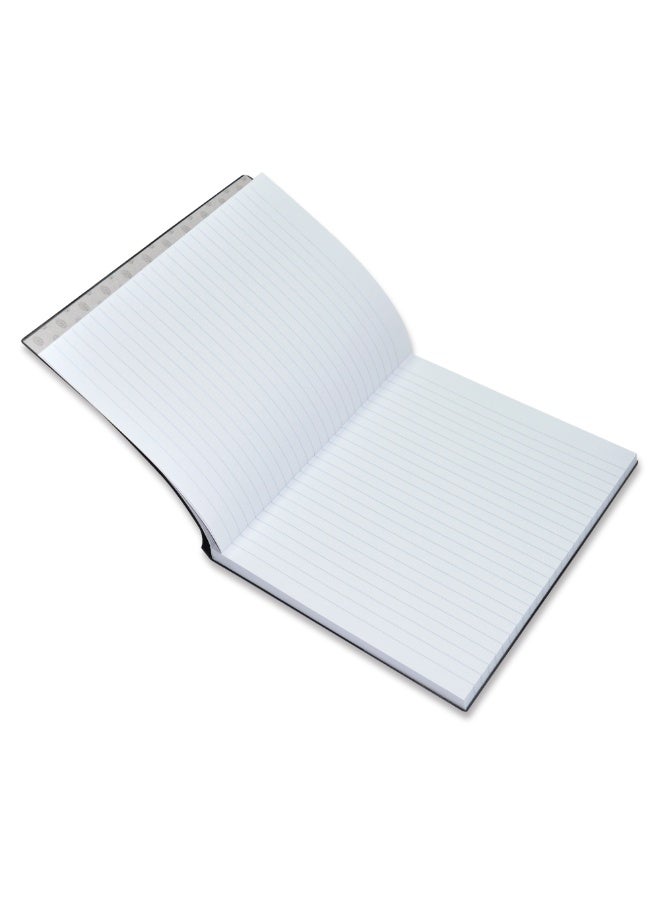 FIS PVC Cover Notebook, 9x7in, 2-Quires Black - FSNB9x72QPVCBK (5-Pieces)  - Image 2