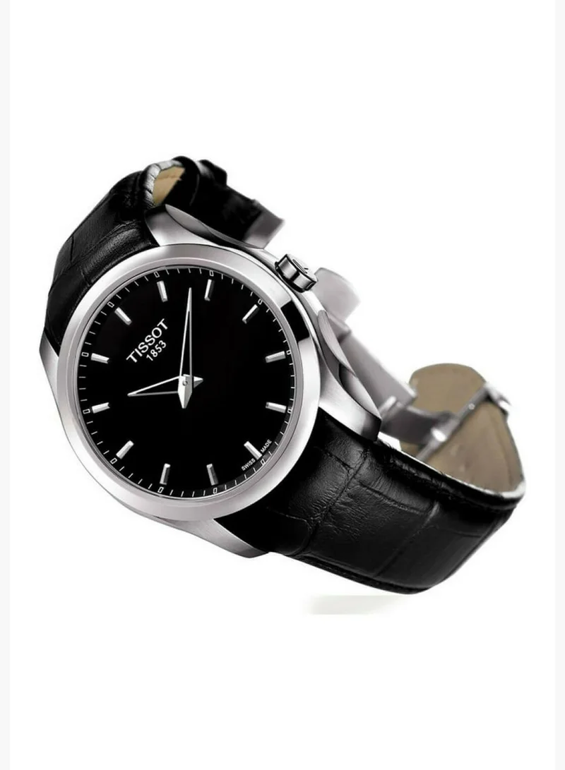 TISSOT Tissot Couturier Quartz Leather Strap Watch - T035.446.16.051.00