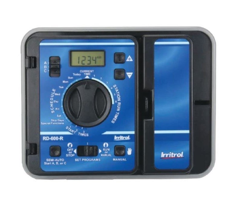 Irritrol Rain Dial RD600-INT-R 6 Station Indoor Irrigation Controller - Image 3