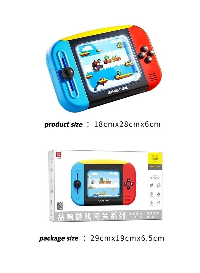 Children's Mini Puzzle Handheld Game Console Puzzle Vintage Color Matching Boy and Girl Eye Protection Toy - Image 5