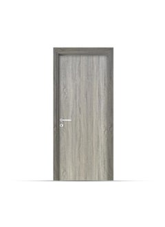 Barry Wood greige Room Door - Dark Gray Melamine Ring Code MP 508-175 - 2.15 M x 90 CM