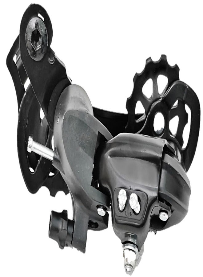 CYBIC Bicycle Gear Derailleur, Black Metal 6/7/8 Speed Compatible Rear Transmission System, Mountain Bike Drivetrain Shifting Component - Image 5