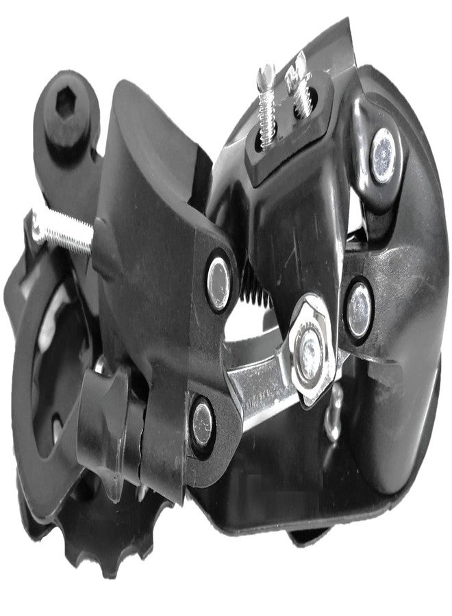 CYBIC Bicycle Gear Derailleur, Black Metal 6/7/8 Speed Compatible Rear Transmission System, Mountain Bike Drivetrain Shifting Component - Image 4