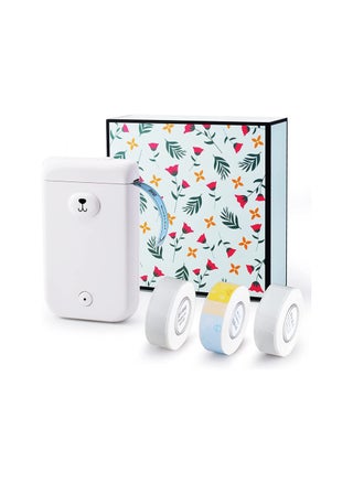 D30S Label Maker, Small Label Printer Handheld Portable Bluetooth with 3 White Roll - White - pzsku/Z252F2C0707BCE12A652BZ/45/1746215483/f0b7a3d7-1cad-47a4-98c4-8dd7a147fd3b