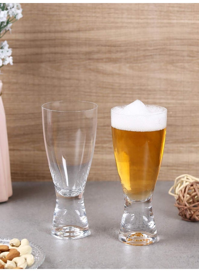 Crystal Bohemia Samba 350ml Tall Goblet Glasses – Set of 6 Elegant Crystal Wine Glasses - Image 2