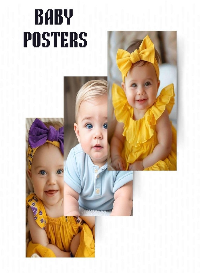 Posters Inc Baby Posters, Pack of 12, Wall Decoration Items for Nursery and Kids' Rooms, Cute and Inspirational Posters for Home Decor, Perfect Gifts for New Parents and Baby Showers, 300 GSM Paper. - Image 5