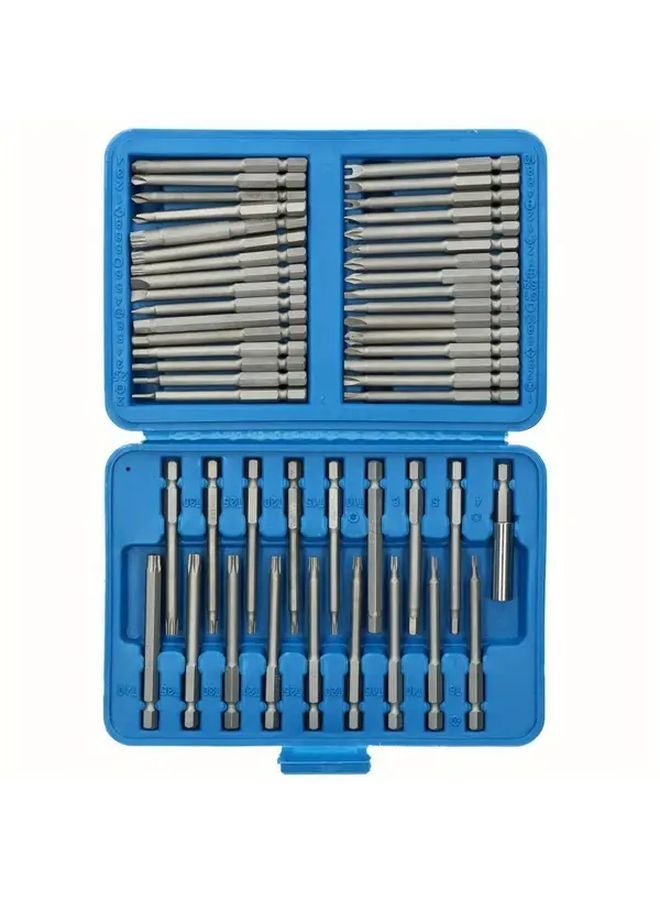 50pcs Extra Long Screwdriver Bit Set Torx Hex Spline Phillips Pozi Star Security - Image 3