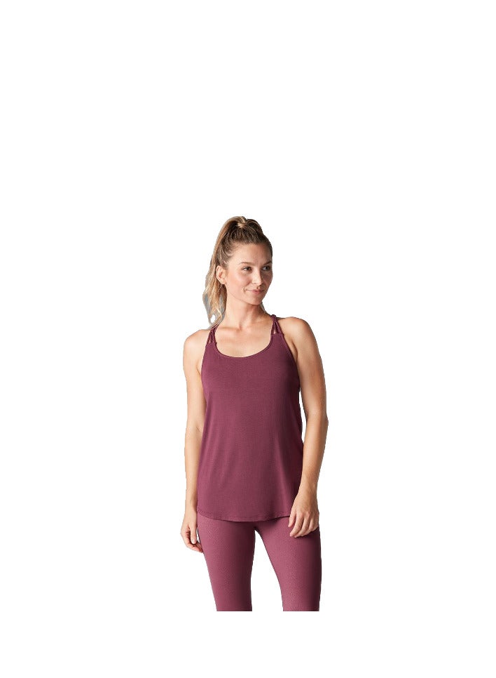 TAVI BRAIDED STRAP TANK GARNET LARGE - Image 1