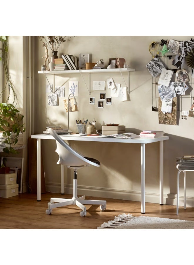 سطح طاولة، شبكي/متعدد الألوان، 140×60 سم - Image 4